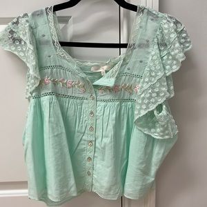 LoveShackFancy cropped top
